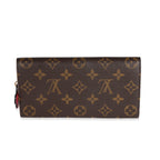 Louis Vuitton Louis Vuitton Monogram Canvas Blooming Flowers Emilie Wallet