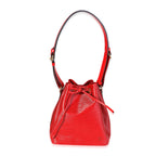 Louis Vuitton Louis Vuitton Red Epi Leather Petit Noé Bag