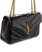 Saint Laurent Loulou Small Leather Shoulder Bag