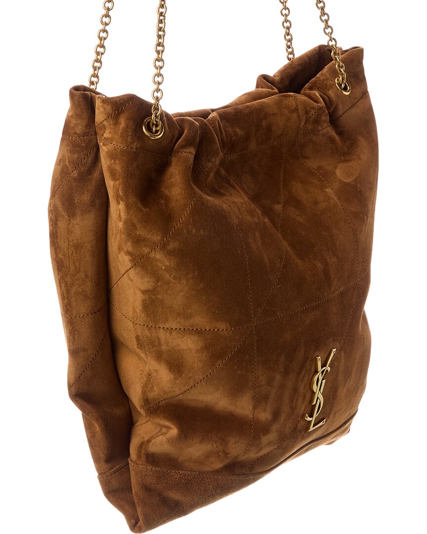 Saint Laurent Jamie 4.3 Pochon Suede Shoulder Bag