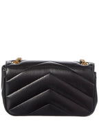 Saint Laurent Loulou Mini Leather Shoulder Bag