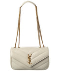 Saint Laurent Loulou Small Leather Shoulder Bag