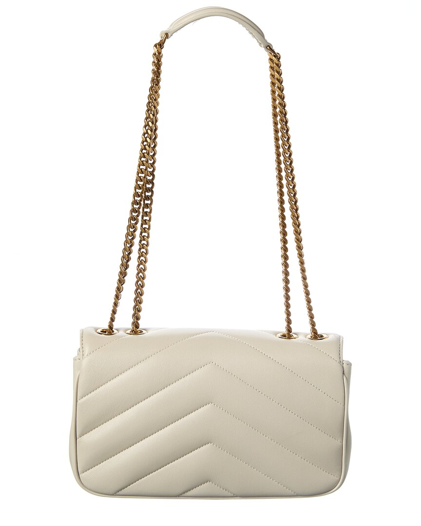 Saint Laurent Loulou Small Leather Shoulder Bag