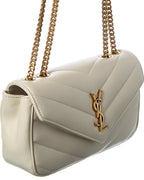 Saint Laurent Loulou Small Leather Shoulder Bag