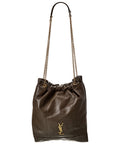 Saint Laurent Jamie 4.3 Pochon Leather Shoulder Bag