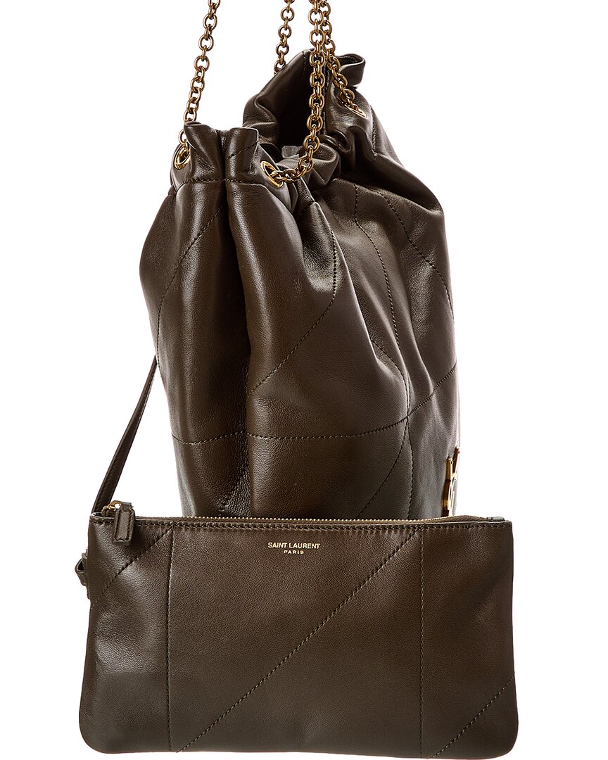 Saint Laurent Jamie 4.3 Pochon Leather Shoulder Bag