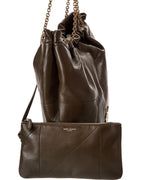 Saint Laurent Jamie 4.3 Pochon Leather Shoulder Bag