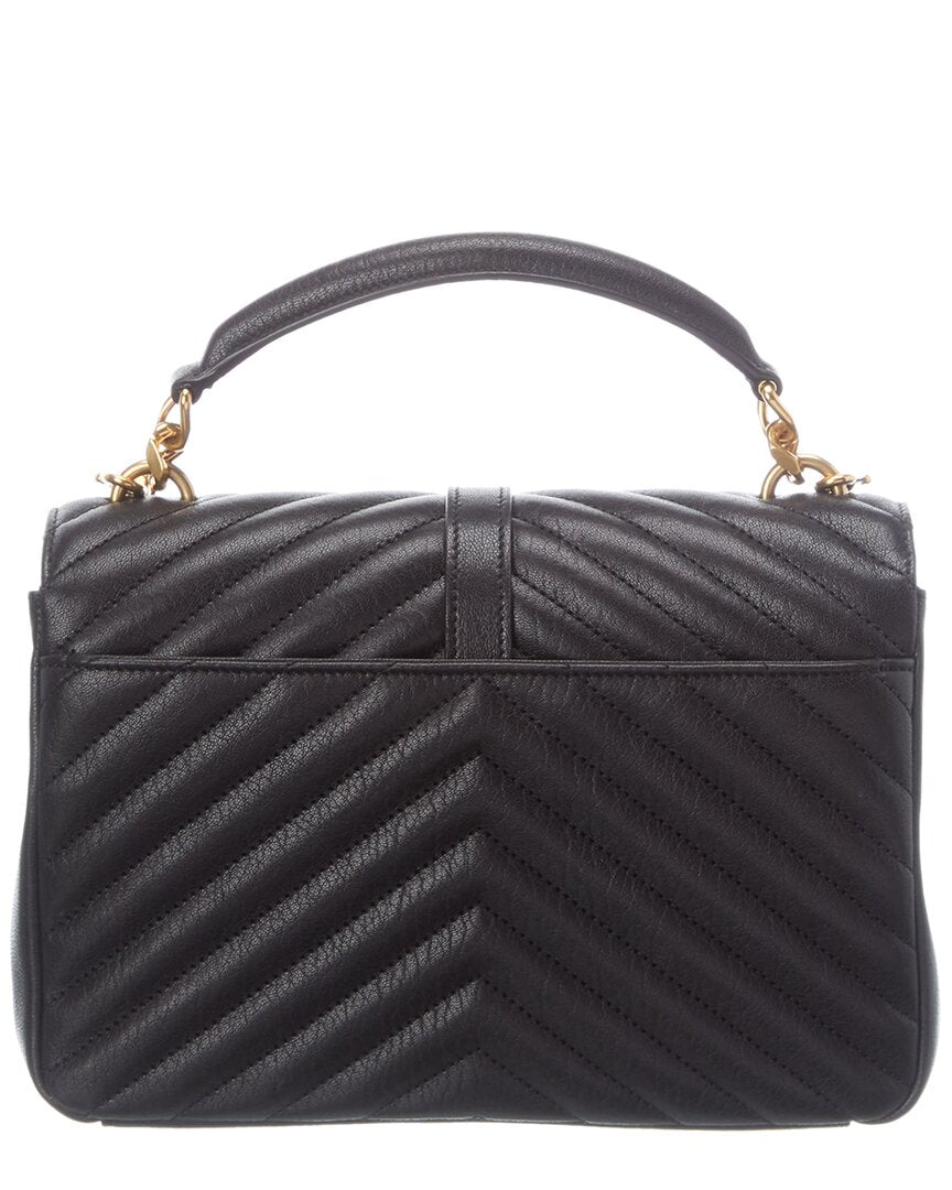Saint Laurent College Medium Leather Shoulder Bag