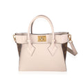 Louis Vuitton Louis Vuitton Greige Calfskin & Monogram Canvas On My Side Tote PM
