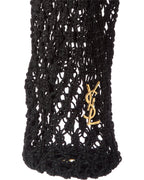 Saint Laurent Cassandre Large Crochet Tote