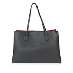 Louis Vuitton Louis Vuitton Black Grained Calf Leather Lockme Shopper