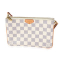 Louis Vuitton Louis Vuitton Damier Azur Double Zip Pochette