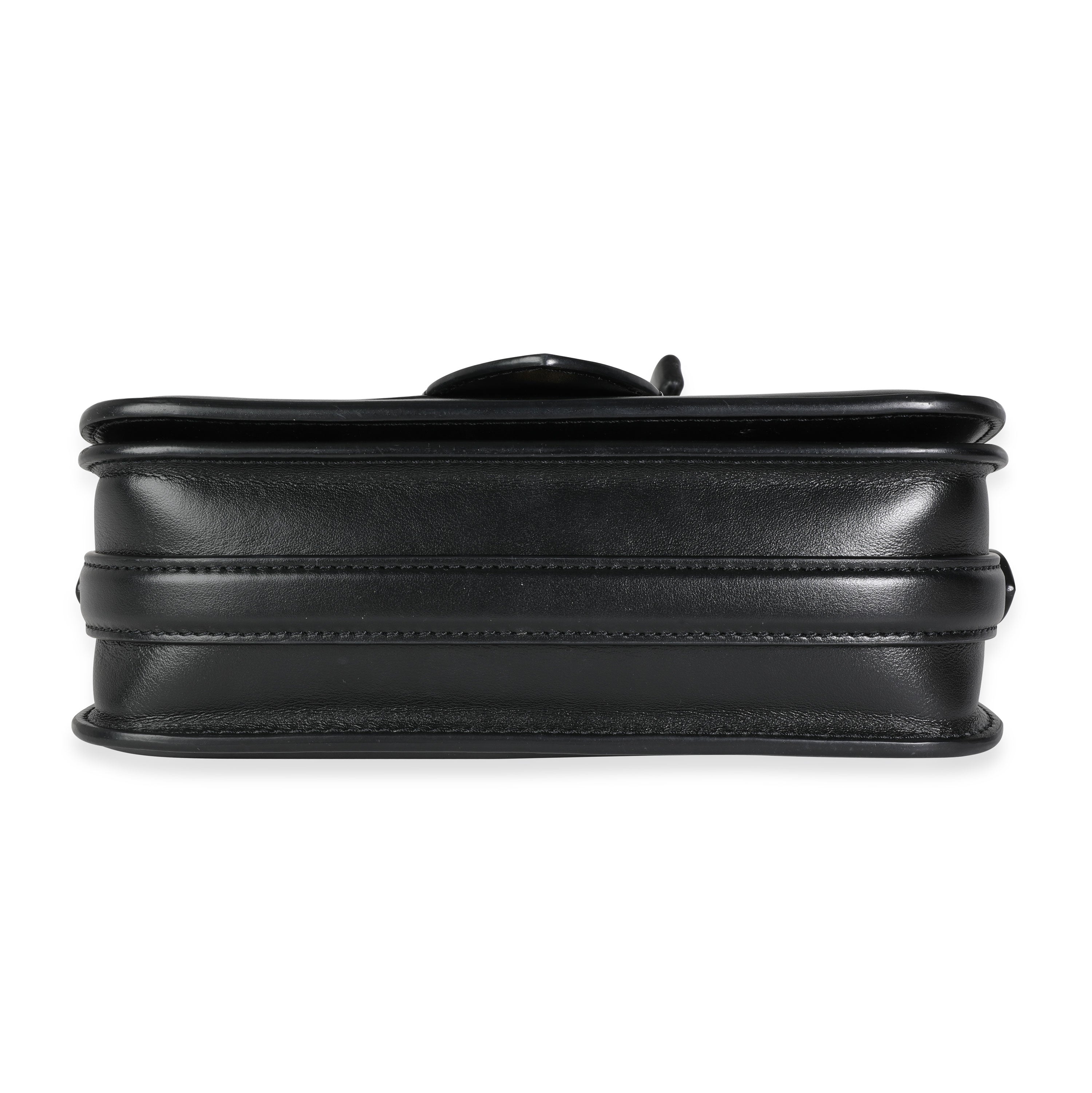 Louis Vuitton Louis Vuitton Black Smooth Calfskin LV Pont 9