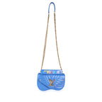 Louis Vuitton Louis Vuitton Blue Neon Leather New Wave Chain Bag PM