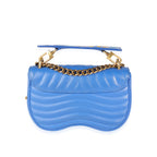 Louis Vuitton Louis Vuitton Blue Neon Leather New Wave Chain Bag PM