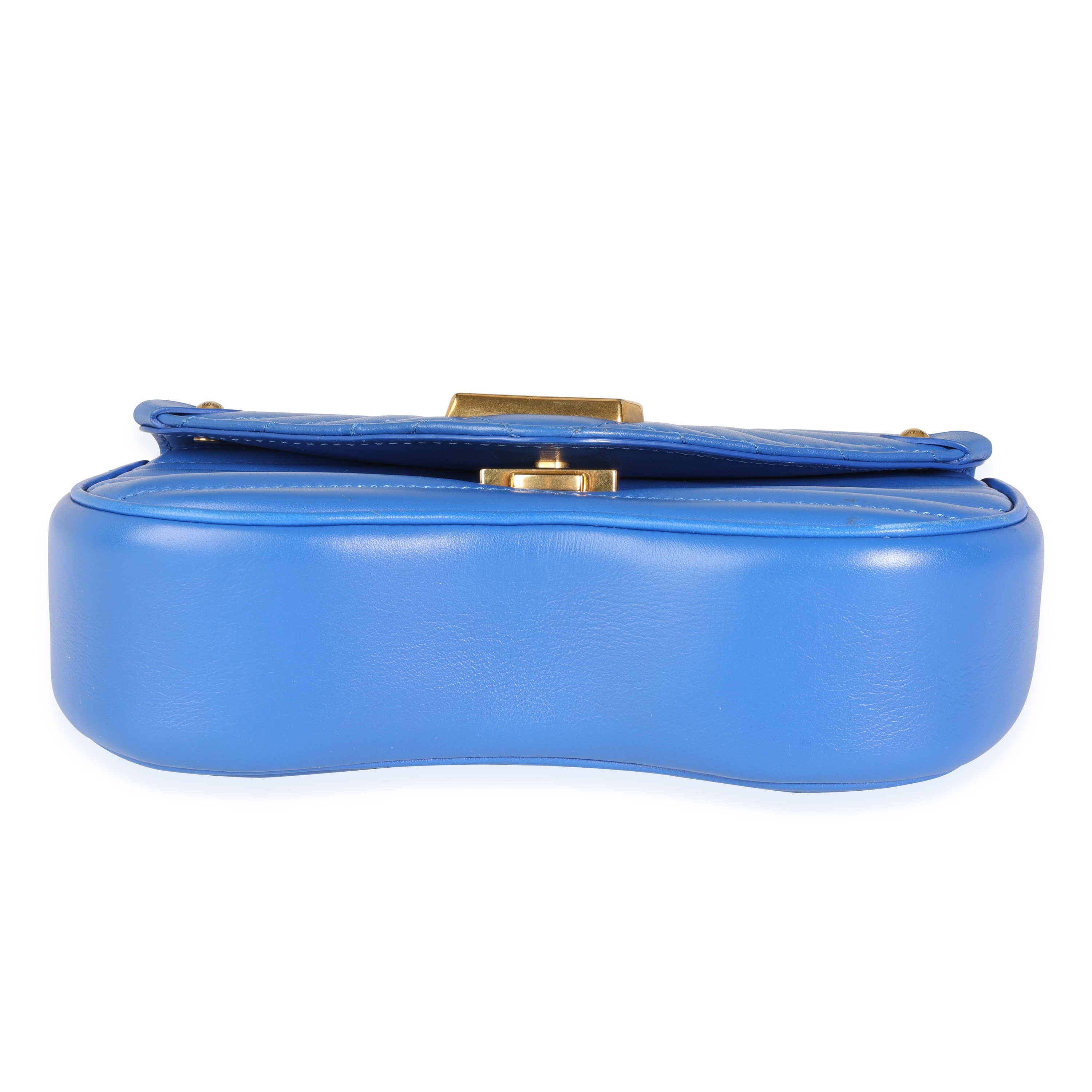 Louis Vuitton Louis Vuitton Blue Neon Leather New Wave Chain Bag PM
