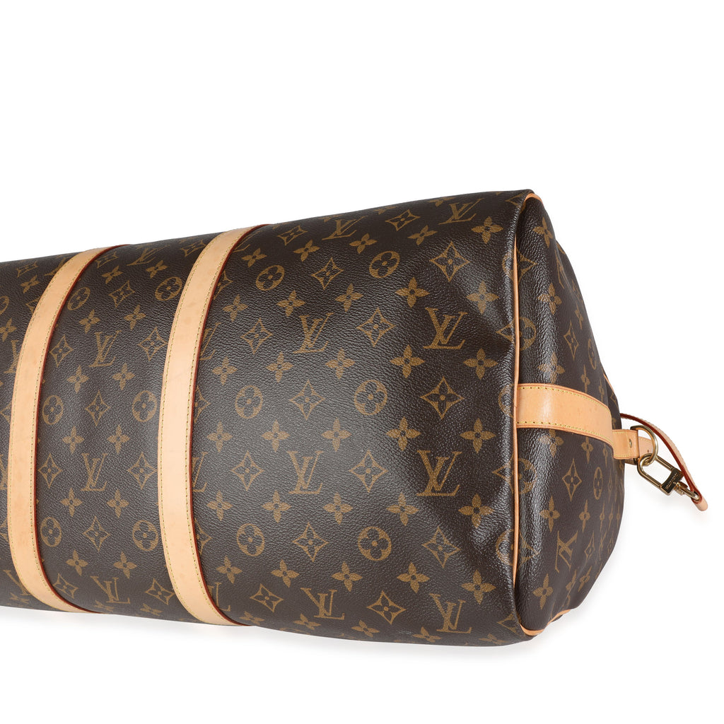 Louis Vuitton Louis Vuitton Monogram Canvas Keepall Bandoulière 55