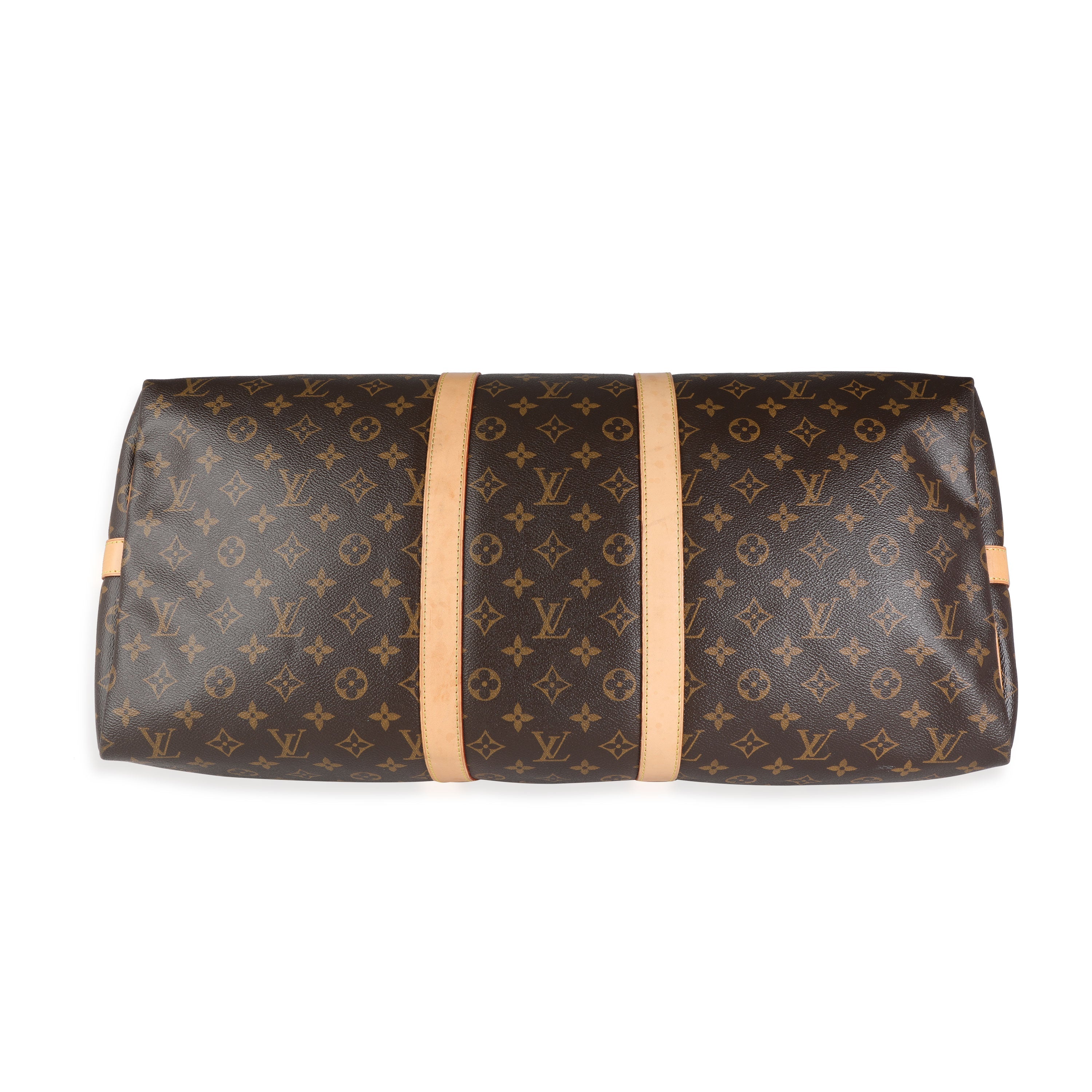Louis Vuitton Louis Vuitton Monogram Canvas Keepall Bandoulière 55