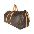 Louis Vuitton Louis Vuitton Monogram Canvas Keepall Bandoulière 55