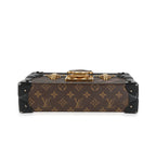 Louis Vuitton Louis Vuitton Monogram Canvas & Black Calfskin Petite Malle