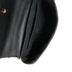 Louis Vuitton Louis Vuitton Black Leather New Wave Chain Bag MM