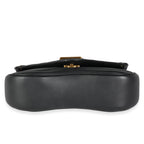 Louis Vuitton Louis Vuitton Black Leather New Wave Chain Bag MM