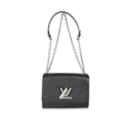 Louis Vuitton Louis Vuitton Black Epi Leather Twist Chain MM