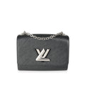 Louis Vuitton Louis Vuitton Black Epi Leather Twist Chain MM