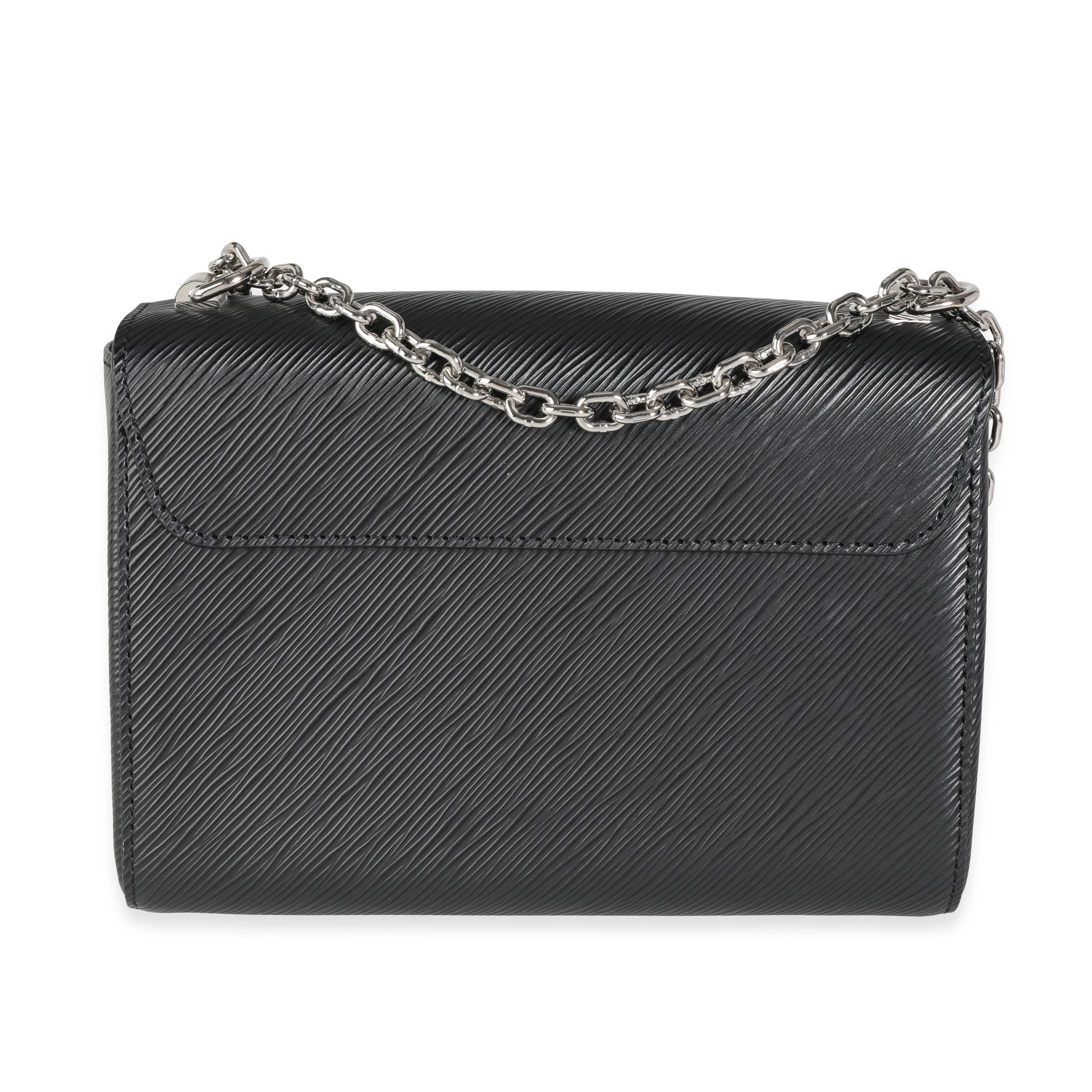 Louis Vuitton Louis Vuitton Black Epi Leather Twist Chain MM