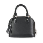 Louis Vuitton Louis Vuitton Noir Epi Leather Alma BB