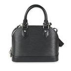 Louis Vuitton Louis Vuitton Noir Epi Leather Alma BB