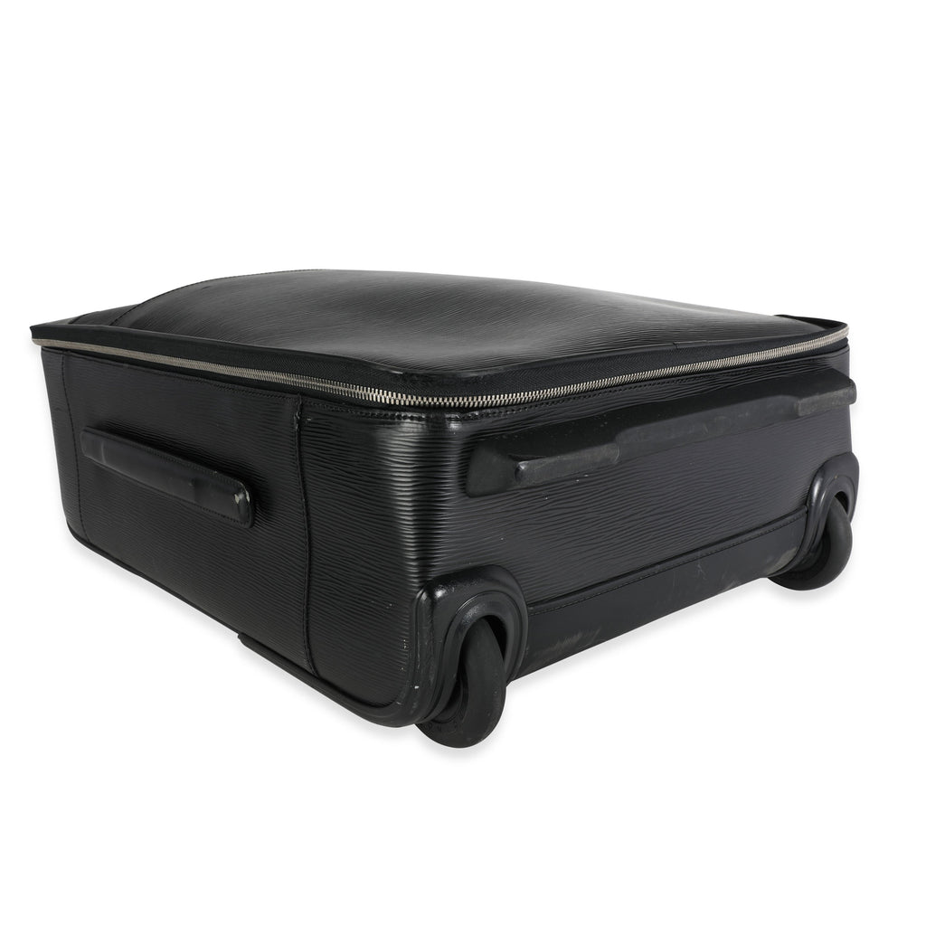 Louis Vuitton Louis Vuitton Black Epi Leather Pégase 50 Suitcase
