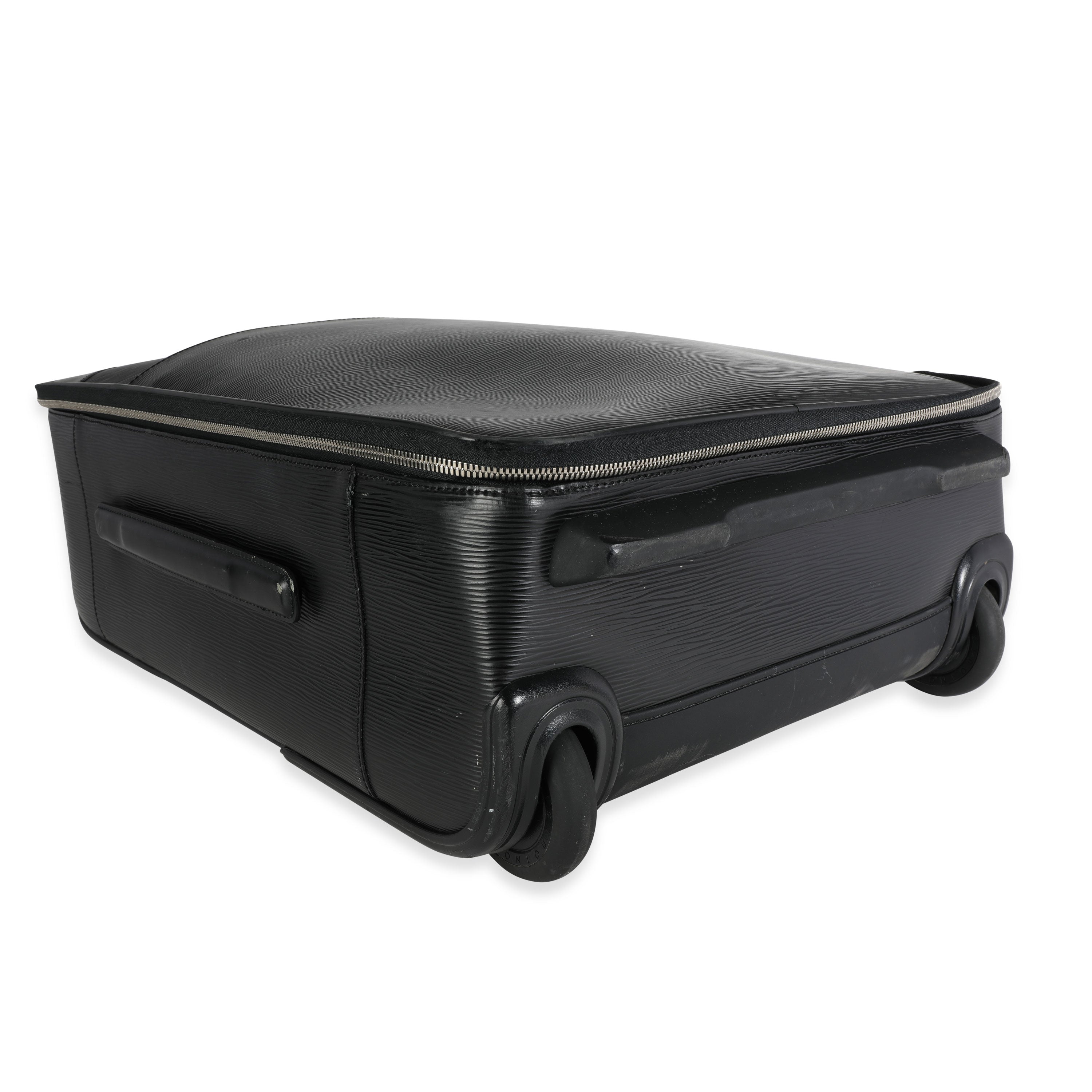 Louis Vuitton Louis Vuitton Black Epi Leather Pégase 50 Suitcase