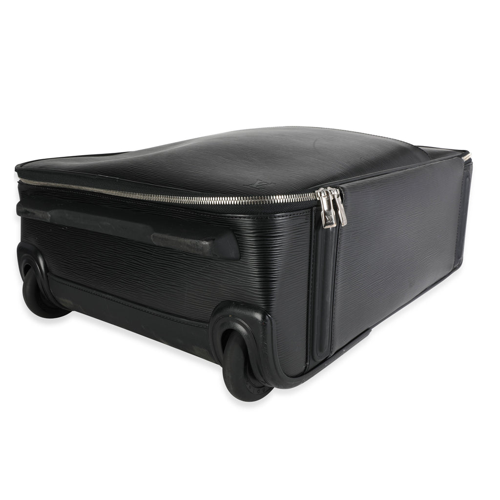 Louis Vuitton Louis Vuitton Black Epi Leather Pégase 50 Suitcase