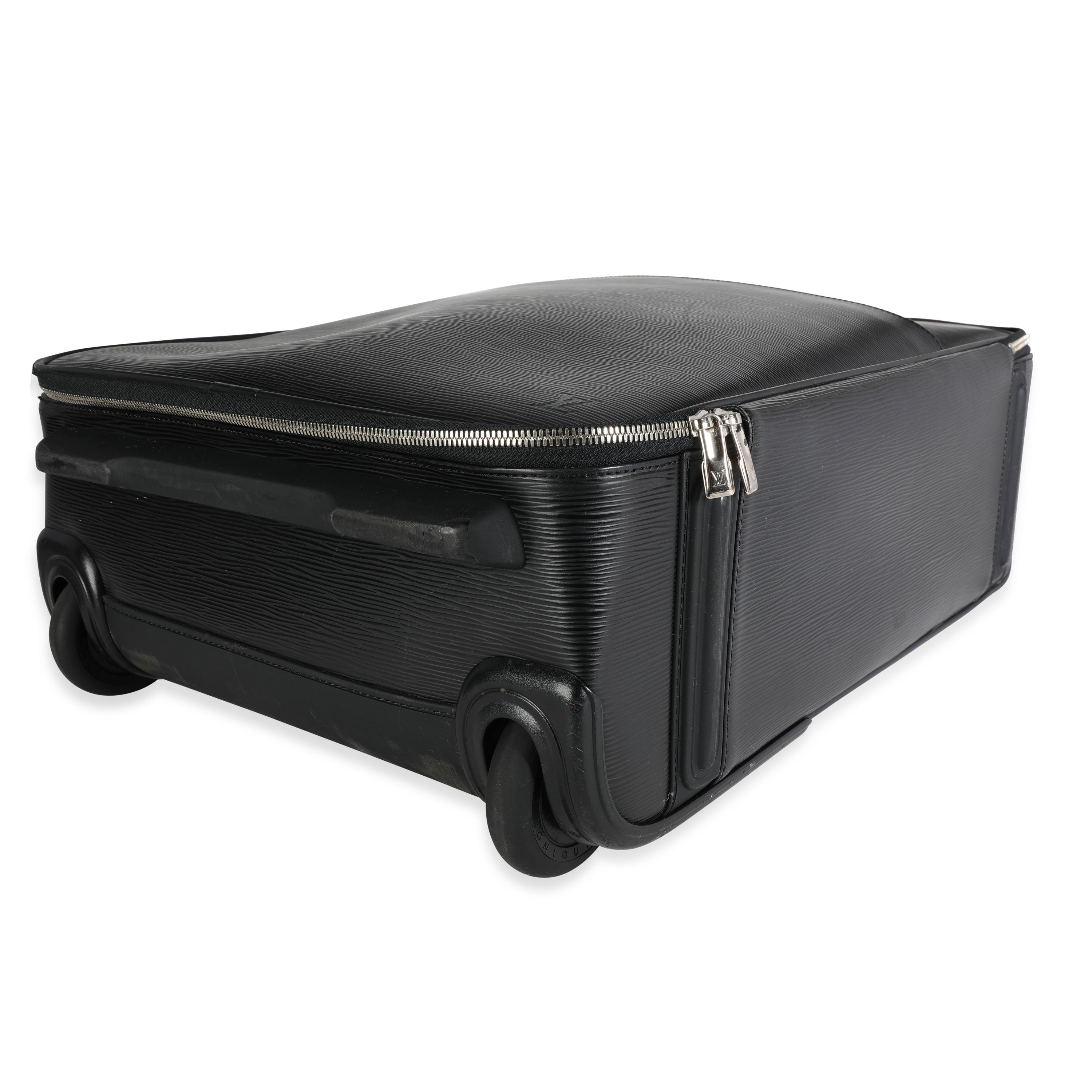 Louis Vuitton Louis Vuitton Black Epi Leather Pégase 50 Suitcase