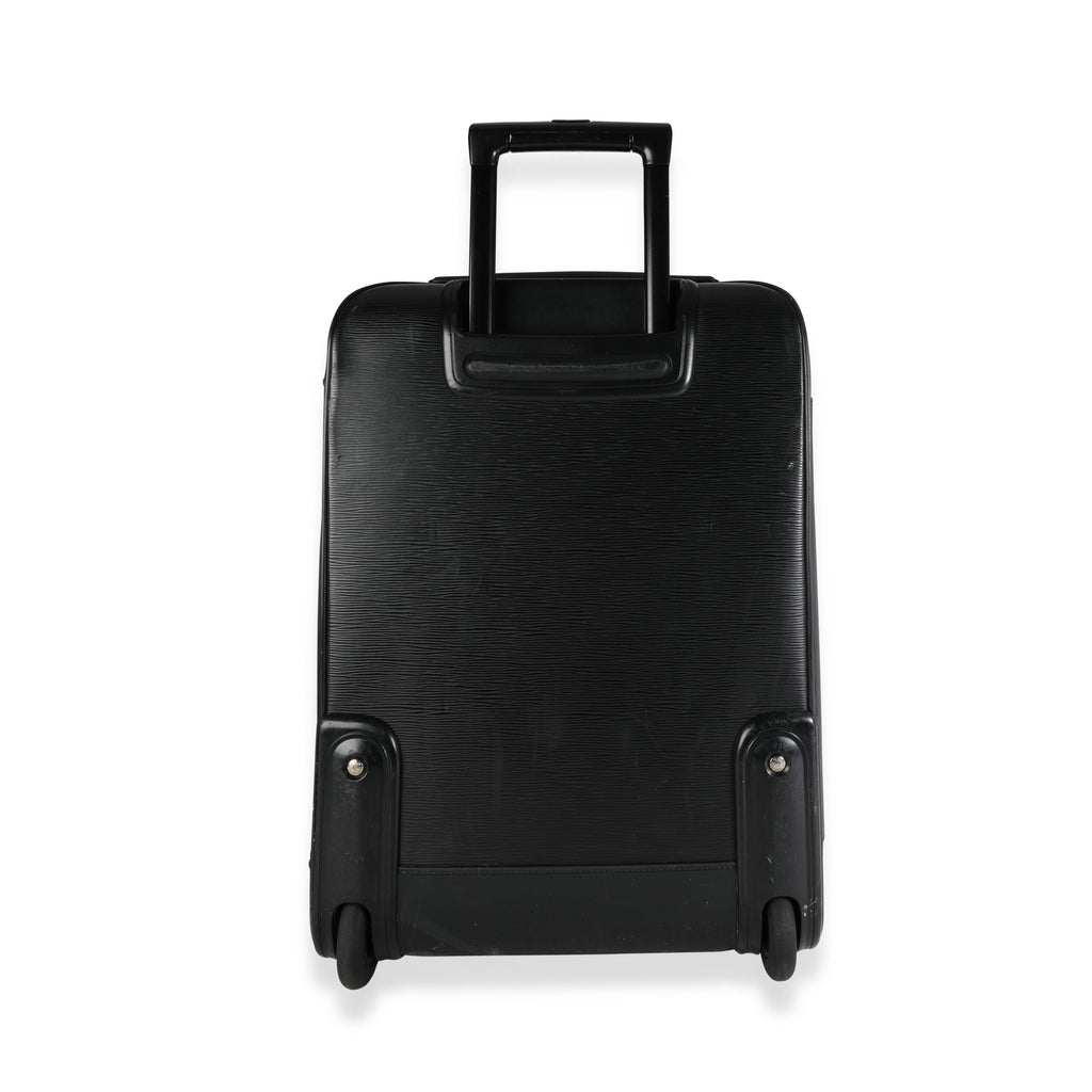 Louis Vuitton Louis Vuitton Black Epi Leather Pégase 50 Suitcase
