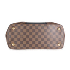 Louis Vuitton Louis Vuitton Damier Ebene Canvas & Taurillon Leather Jersey Tote Bag