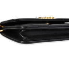 Chanel Black Quilted Lambskin Chanel 19 Mini Coin Purse With Chain