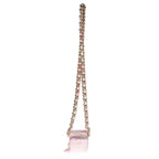 Chanel Metallic Lambskin Quilted Coco Punk Clutch With Chain