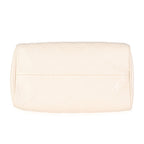 Louis Vuitton Louis Vuitton Cream Empreinte & Caramel Calfskin Speedy Bandoulière 25 NM