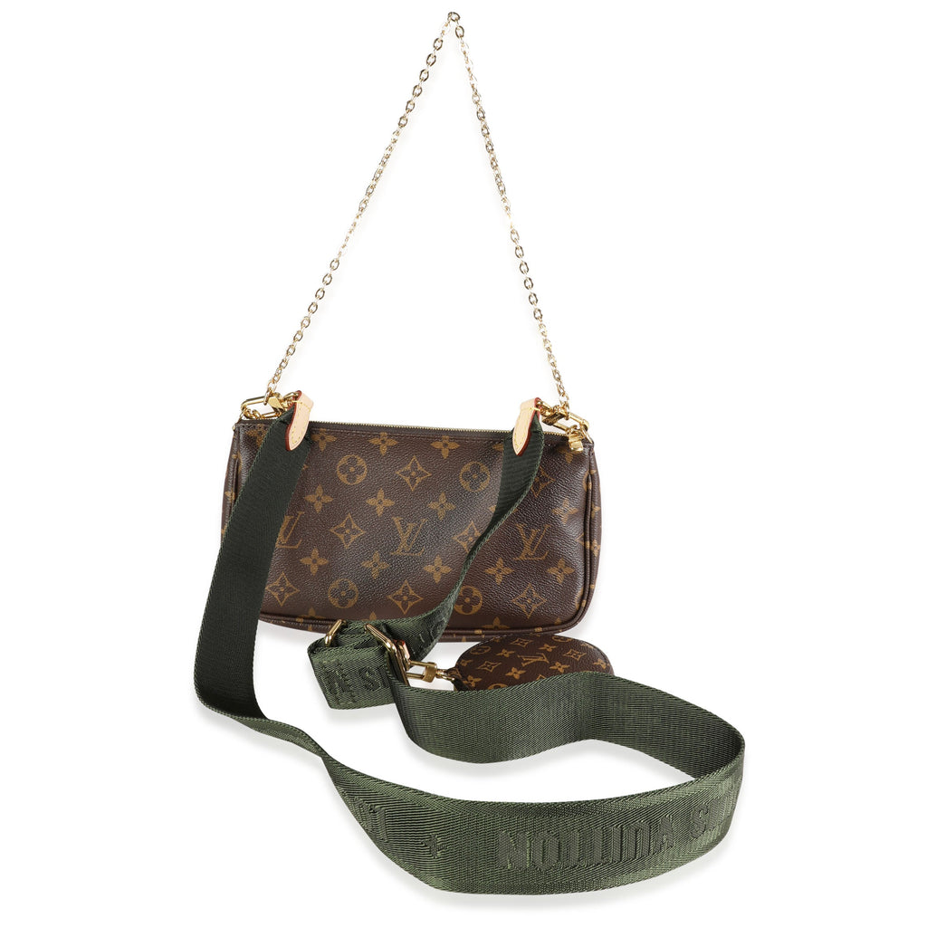 Louis Vuitton Louis Vuitton Monogram Canvas & Khaki Multi-Pochette Accessoires