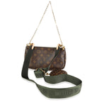 Louis Vuitton Louis Vuitton Monogram Canvas & Khaki Multi-Pochette Accessoires