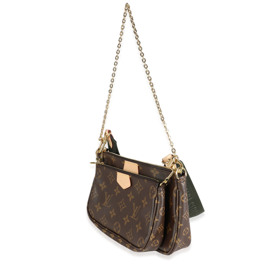Louis Vuitton Louis Vuitton Monogram Canvas & Khaki Multi-Pochette Accessoires