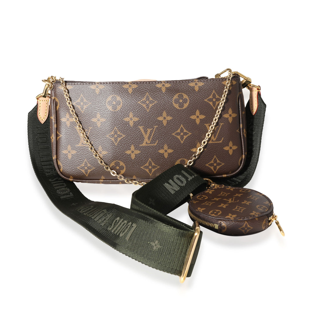 Louis Vuitton Louis Vuitton Monogram Canvas & Khaki Multi-Pochette Accessoires
