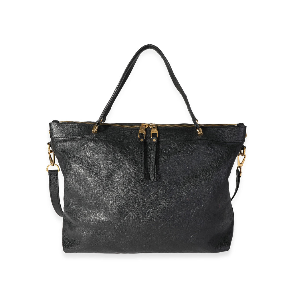 Louis Vuitton Louis Vuitton Black Monogram Empreinte Leather Bastille MM