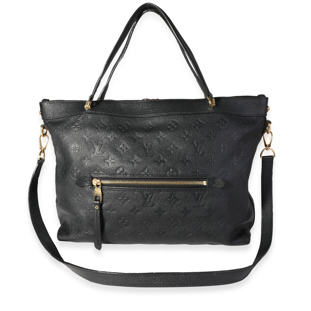 Louis Vuitton Louis Vuitton Black Monogram Empreinte Leather Bastille MM