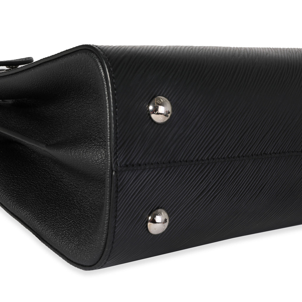 Louis Vuitton Louis Vuitton Black Epi Leather Twist Tote