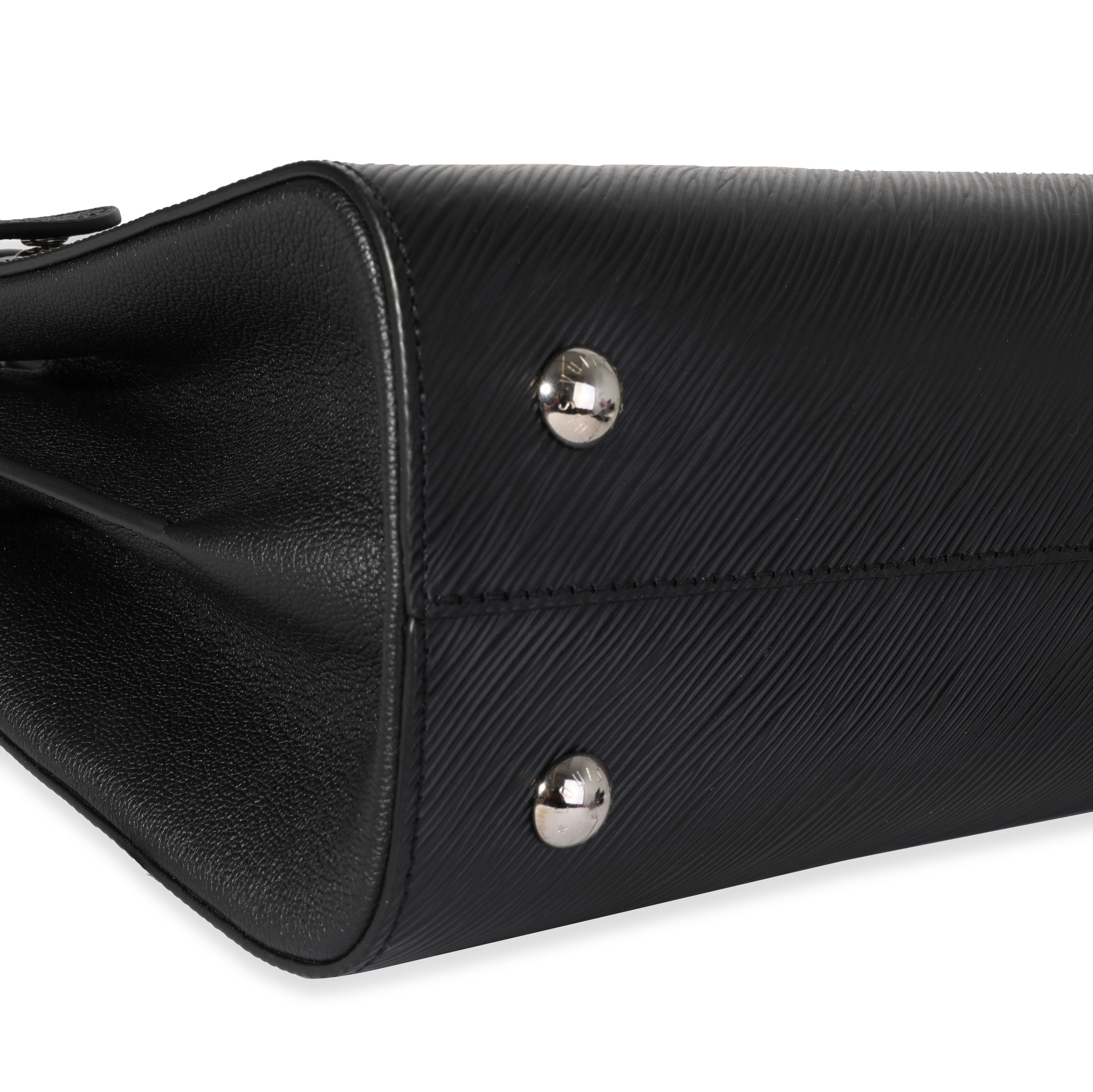 Louis Vuitton Louis Vuitton Black Epi Leather Twist Tote