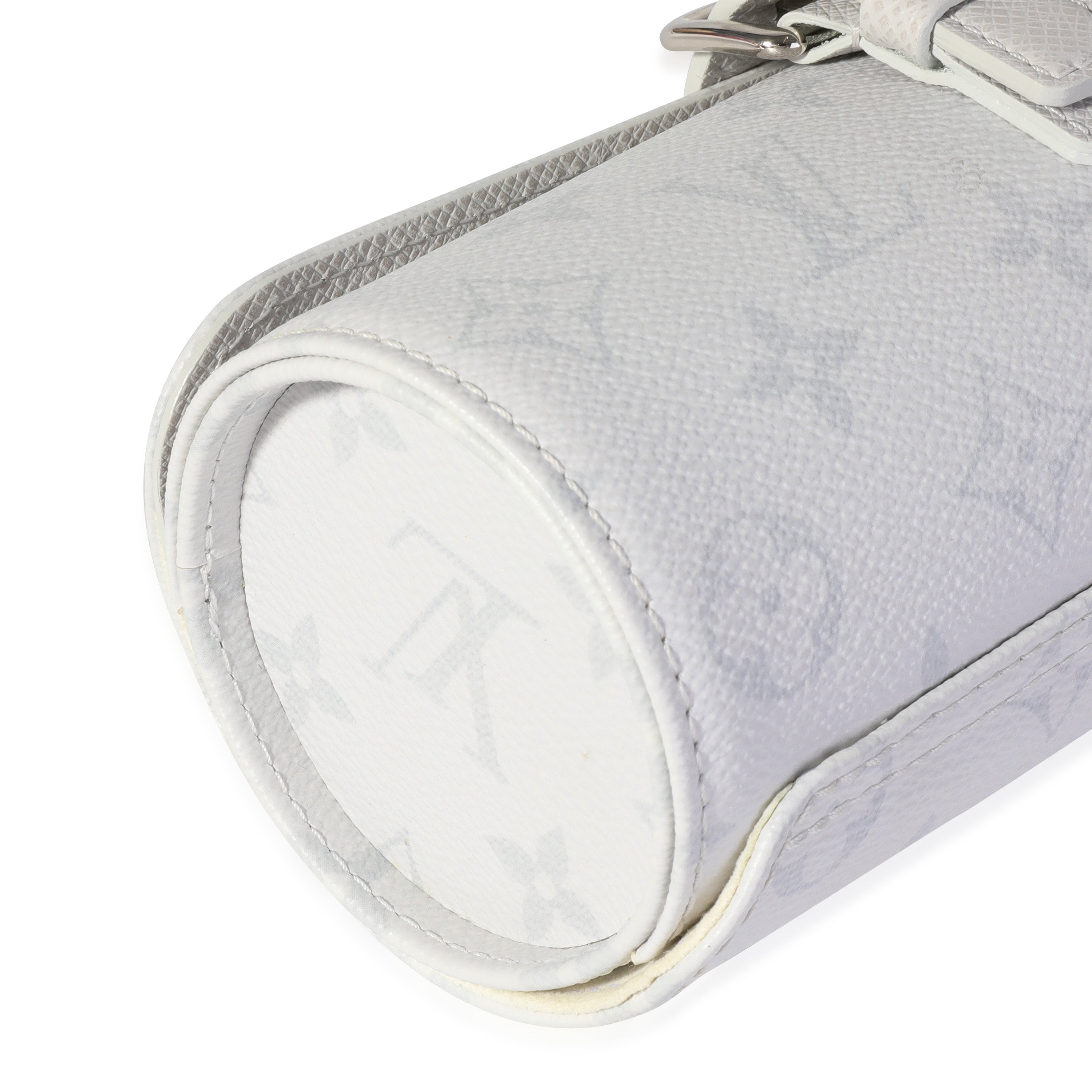 Louis Vuitton Louis Vuitton Grey Monogram Canvas 3 Watch Case
