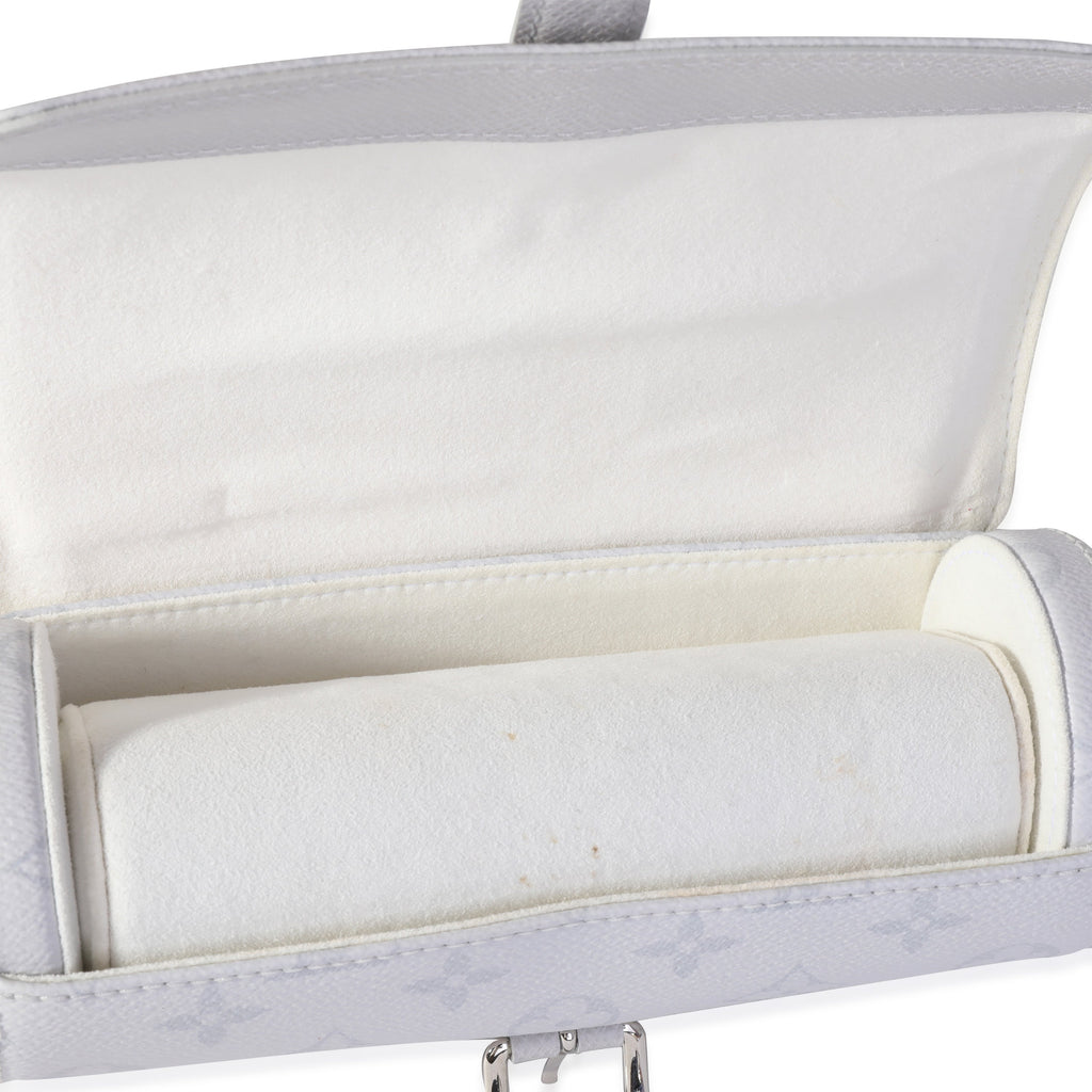 Louis Vuitton Louis Vuitton Grey Monogram Canvas 3 Watch Case